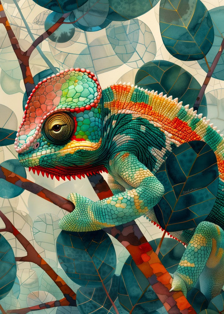 Tropical Animals Chameleon 5