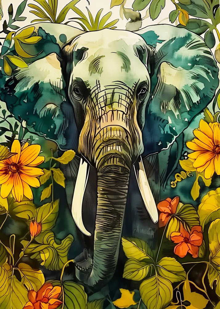 Tropical Animals Elephant 1