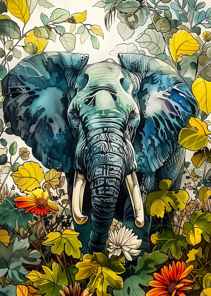 Tropical Animals Elephant 2