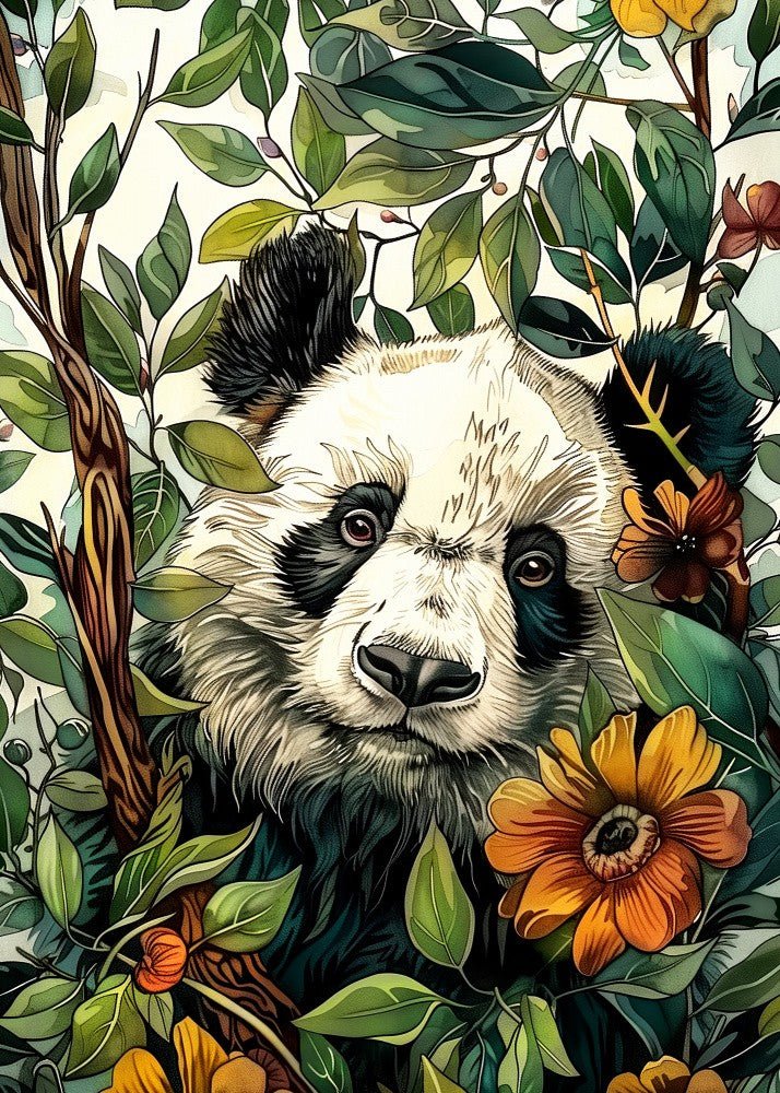 Tropical Animals Panda (2)