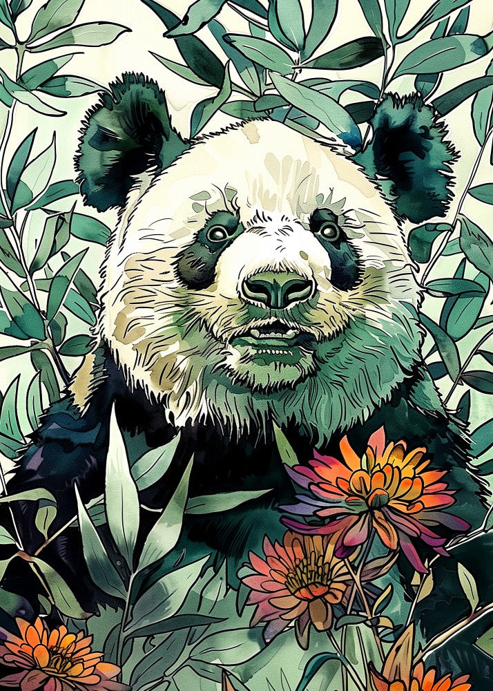 Tropical Animals Panda (3)