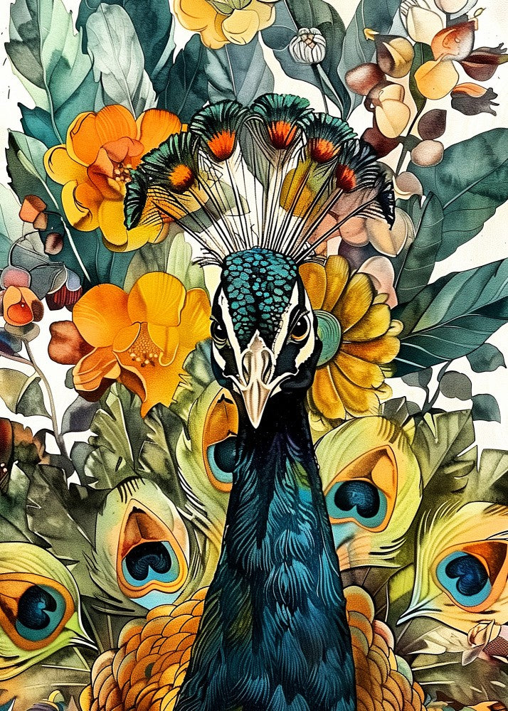 Tropical Animals Peacock (2)