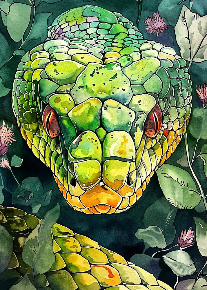 Tropical Animals Snake (1)