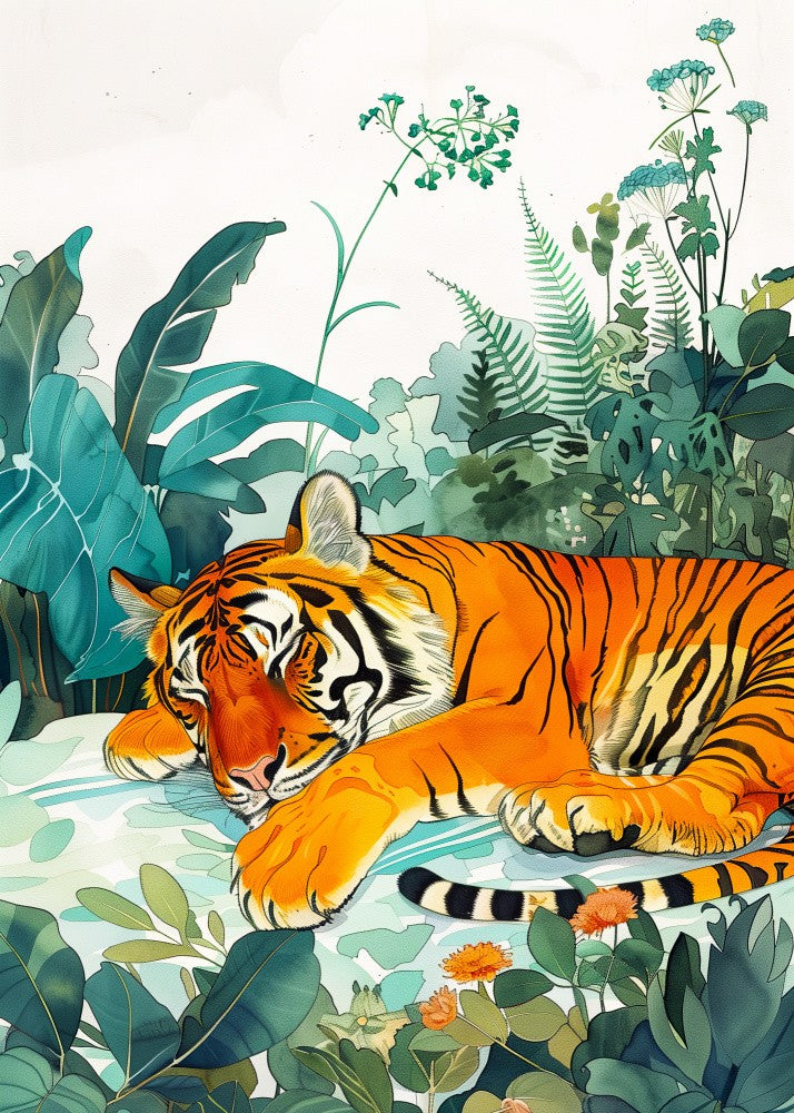 Tropical Animals Tiger (2)