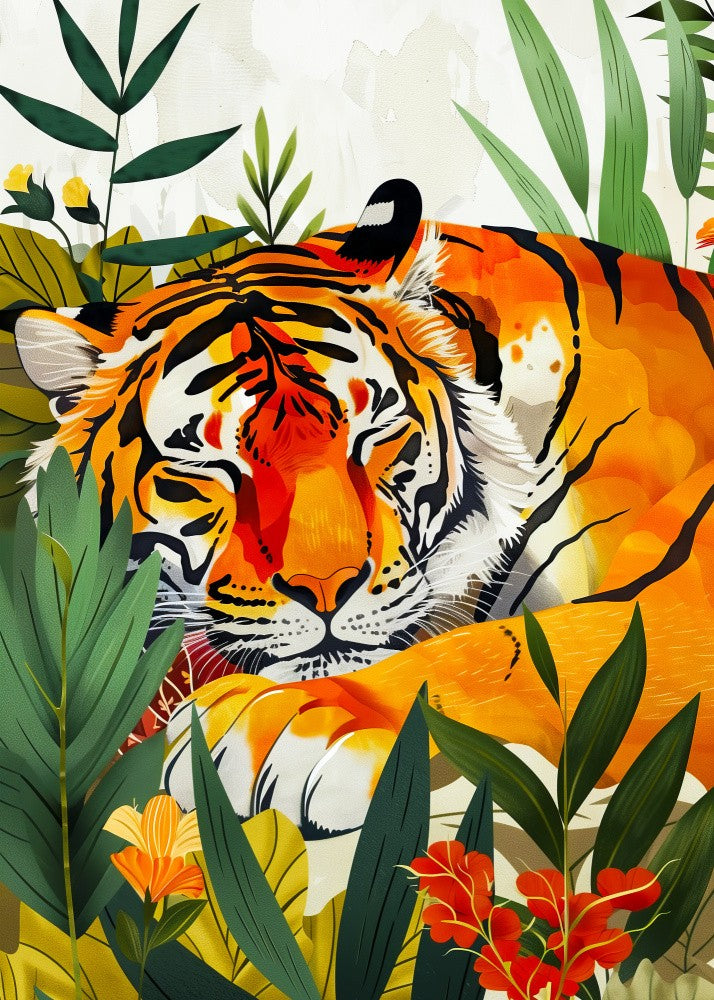 Tropical Animals Tiger (4)
