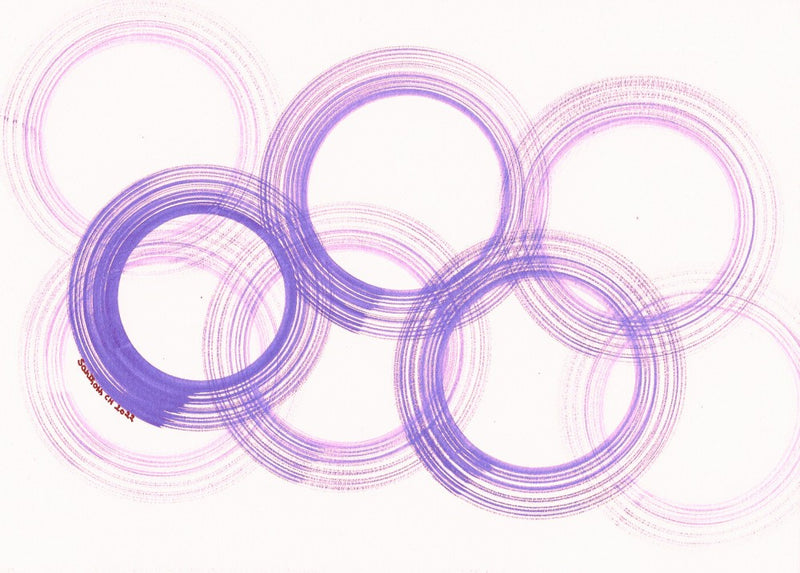 Purple Circles Harmony