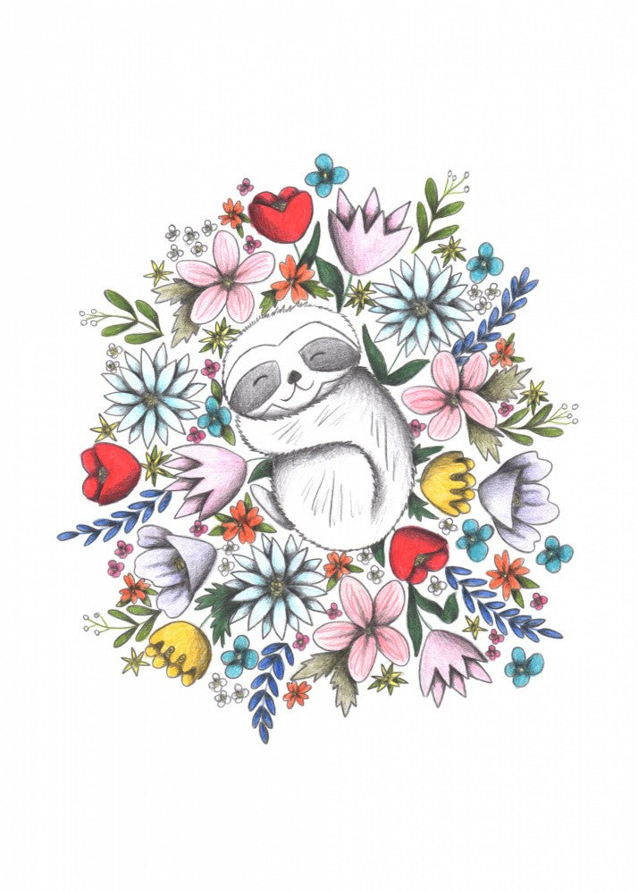 Sloth in Bloom