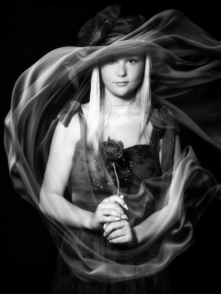 Girl With a Rose