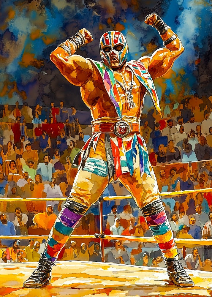Mexican Life Lucha Libre Wrestler (1)