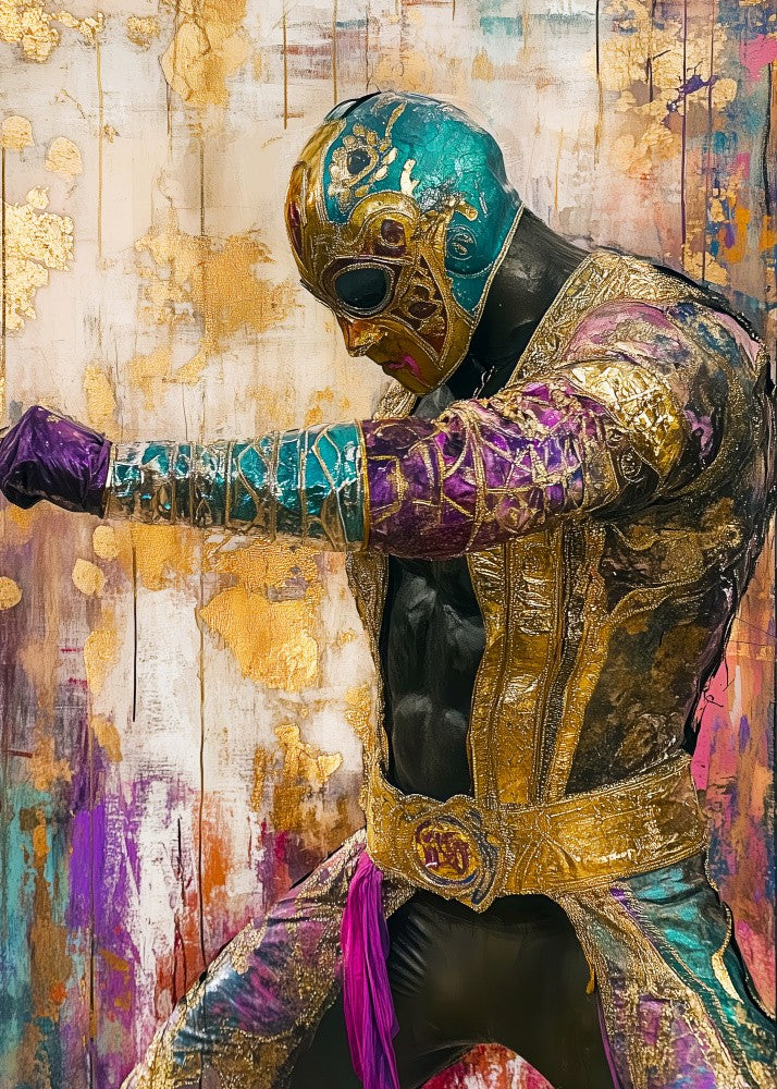 Mexikanisches Leben Lucha Libre Ringer (5)