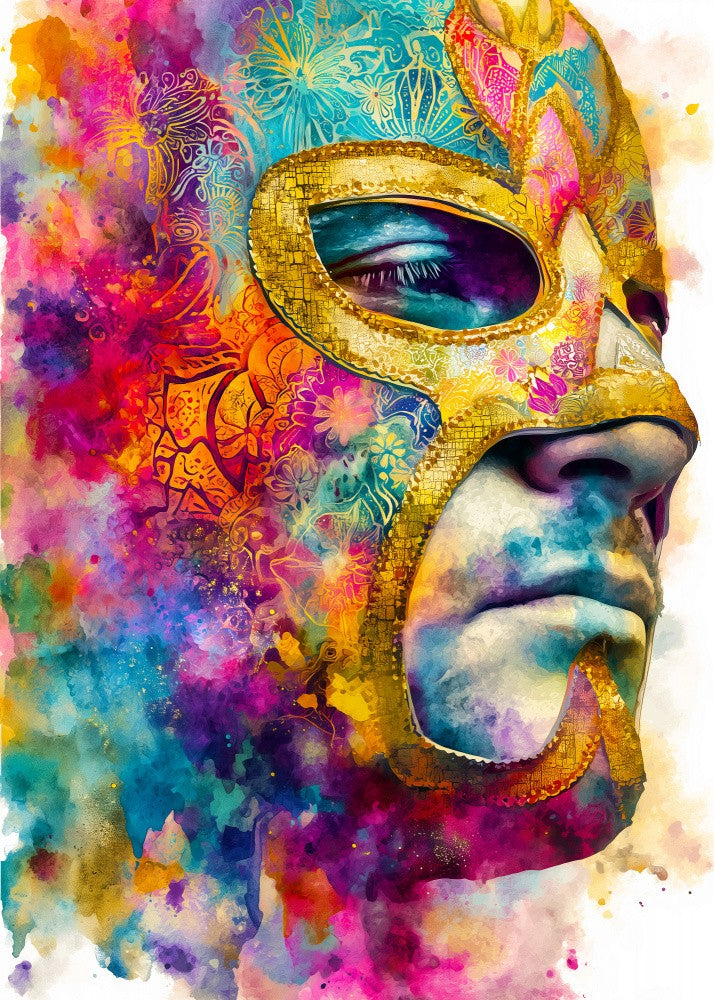 Mexikanisches Leben Lucha Libre Ringer (10)