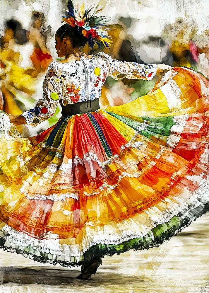 Mexican Life Mexican Folk Dancer 4