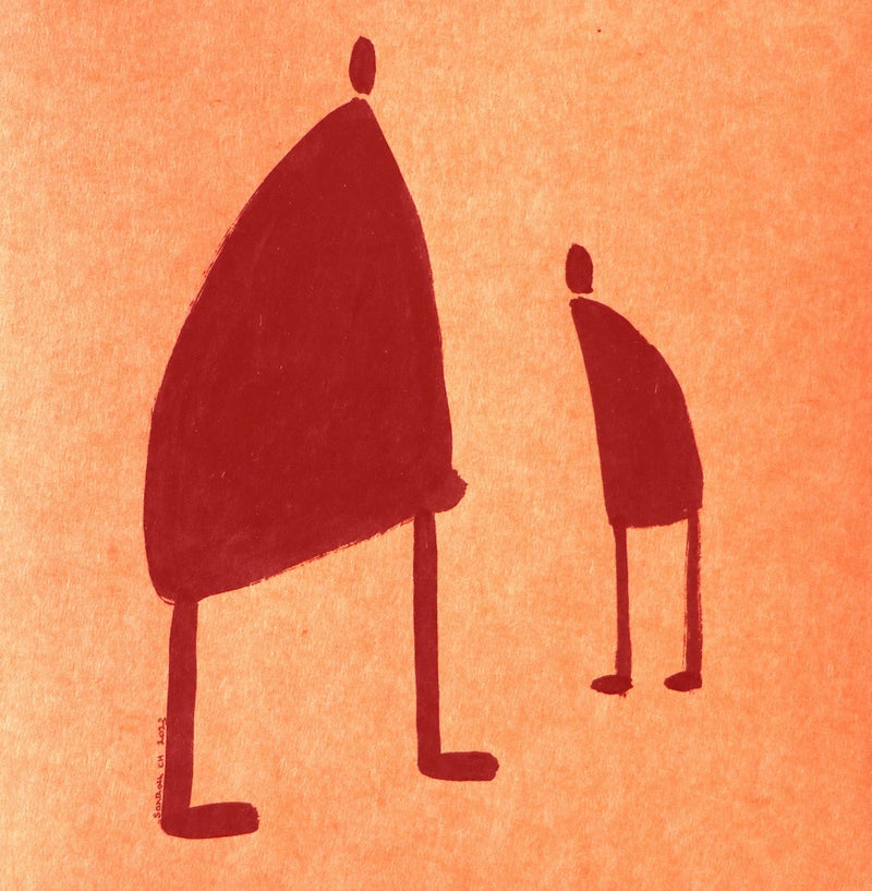 Crimson Silhouettes