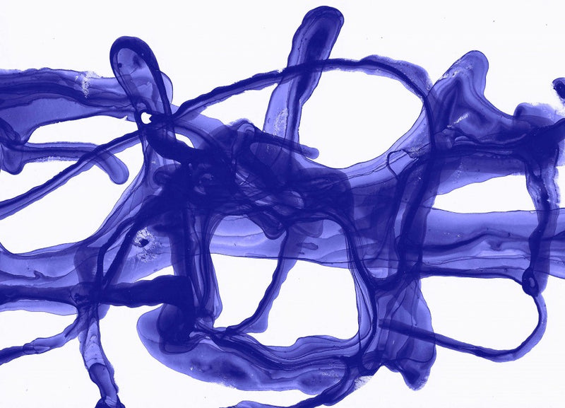 Fluid Indigo Waves