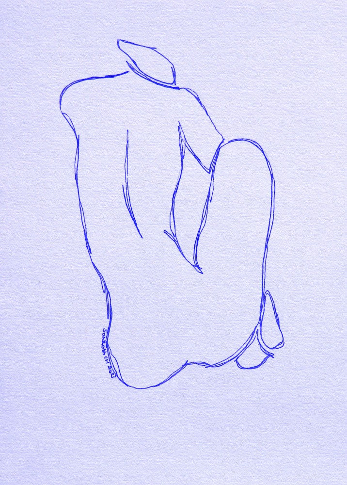 Blue Line Elegance