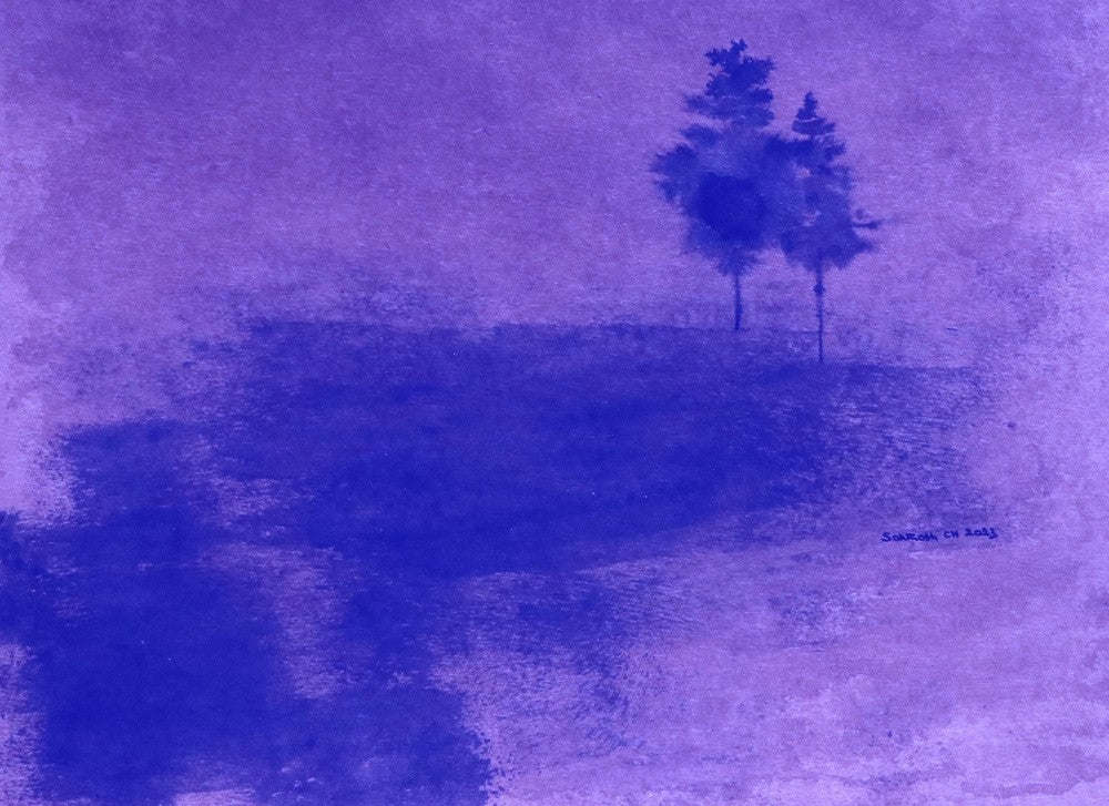 Purple Tranquility