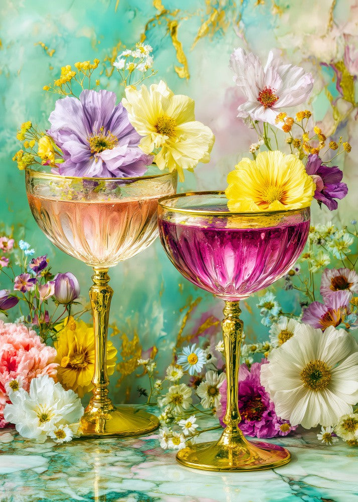 Tropical Vibes Island Life and Refreshing Treats 6 Drinks