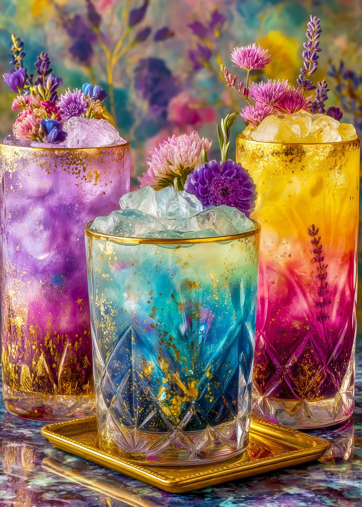 Tropical Vibes Island Life and Refreshing Treats 7 Drinks