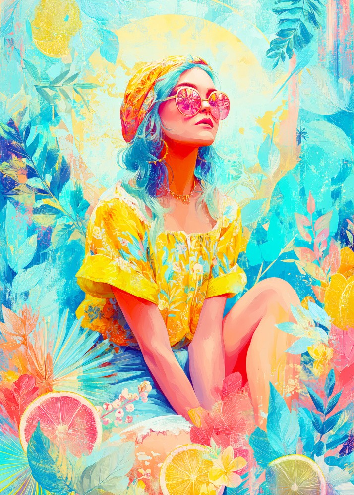 Tropical Vibes Island Life and Refreshing Treats 44 Relaxation
