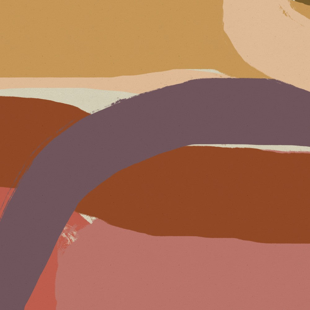 Modern Shapes and Lines In Warm Colors