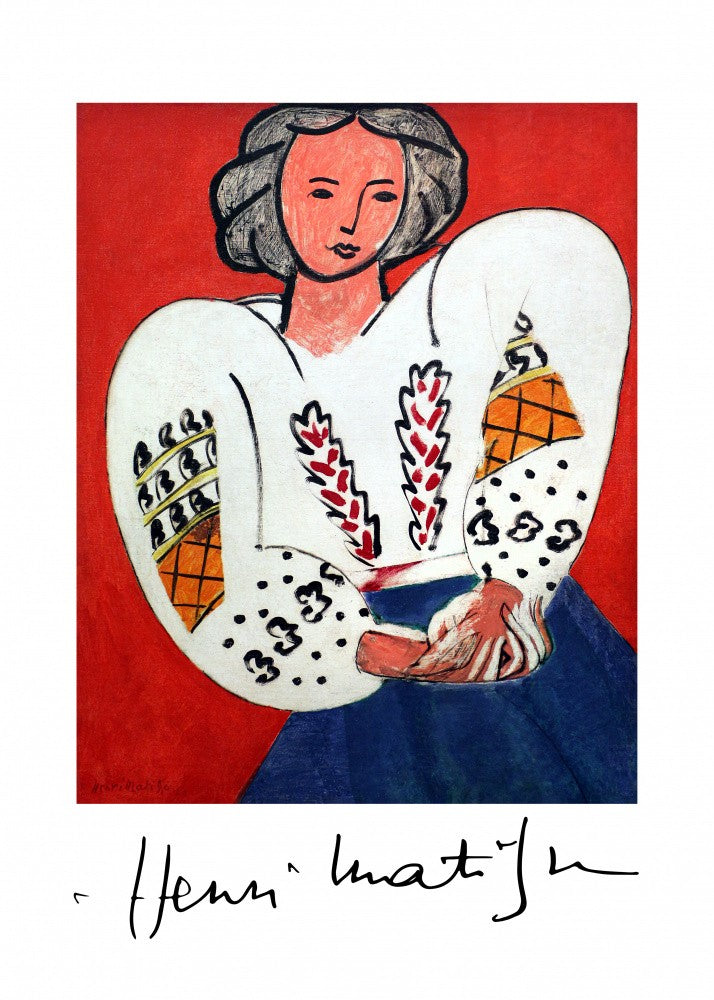 Henri Matisse, La Camicetta Romena, 1940