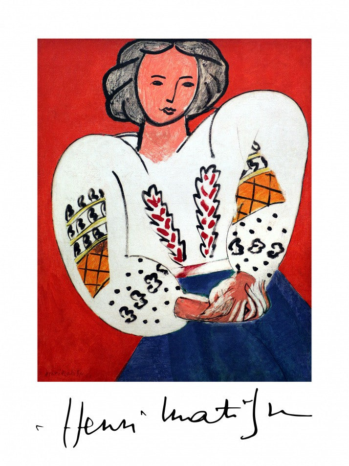 Henri Matisse, La Camicetta Romena, 1940