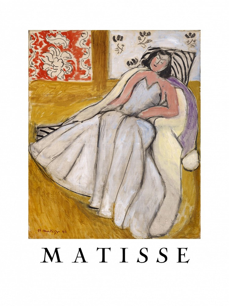 Jeune Femme à La Pelisse Blanche