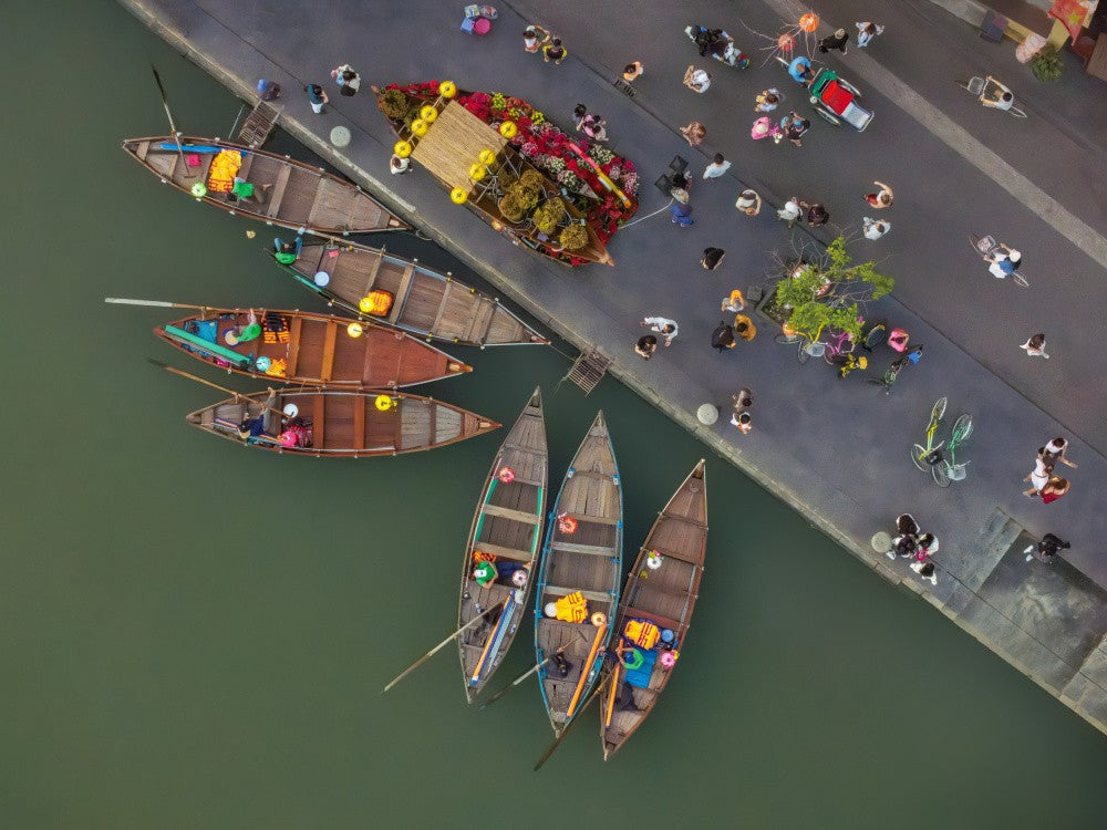 Colorful Chaos by the River