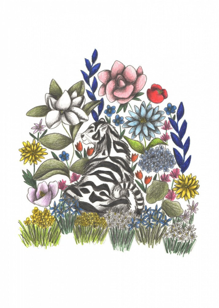 Tiger's Floral Haven