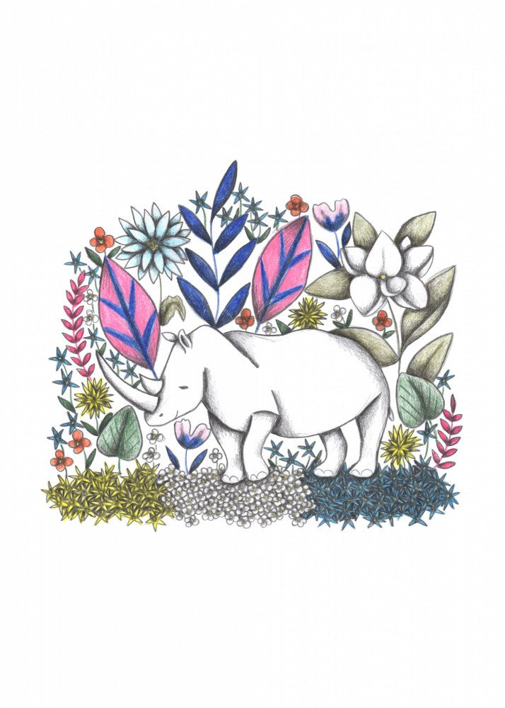 Rhino in Bloom