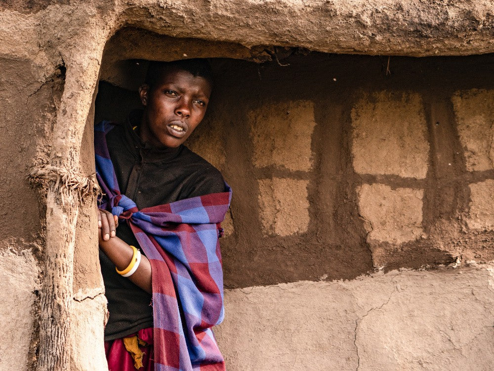 The Masai lady..