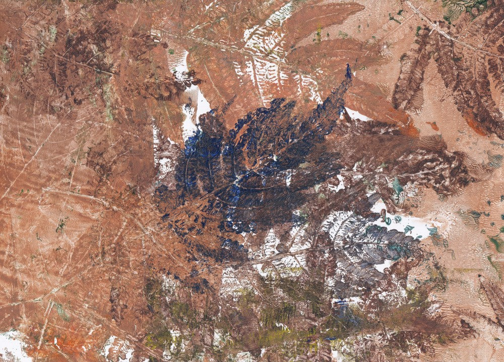 Earth's Abstract Canvas