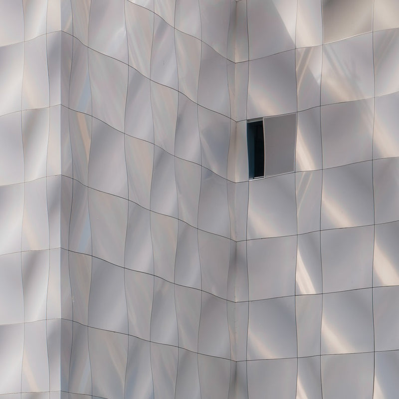 futuristic facade