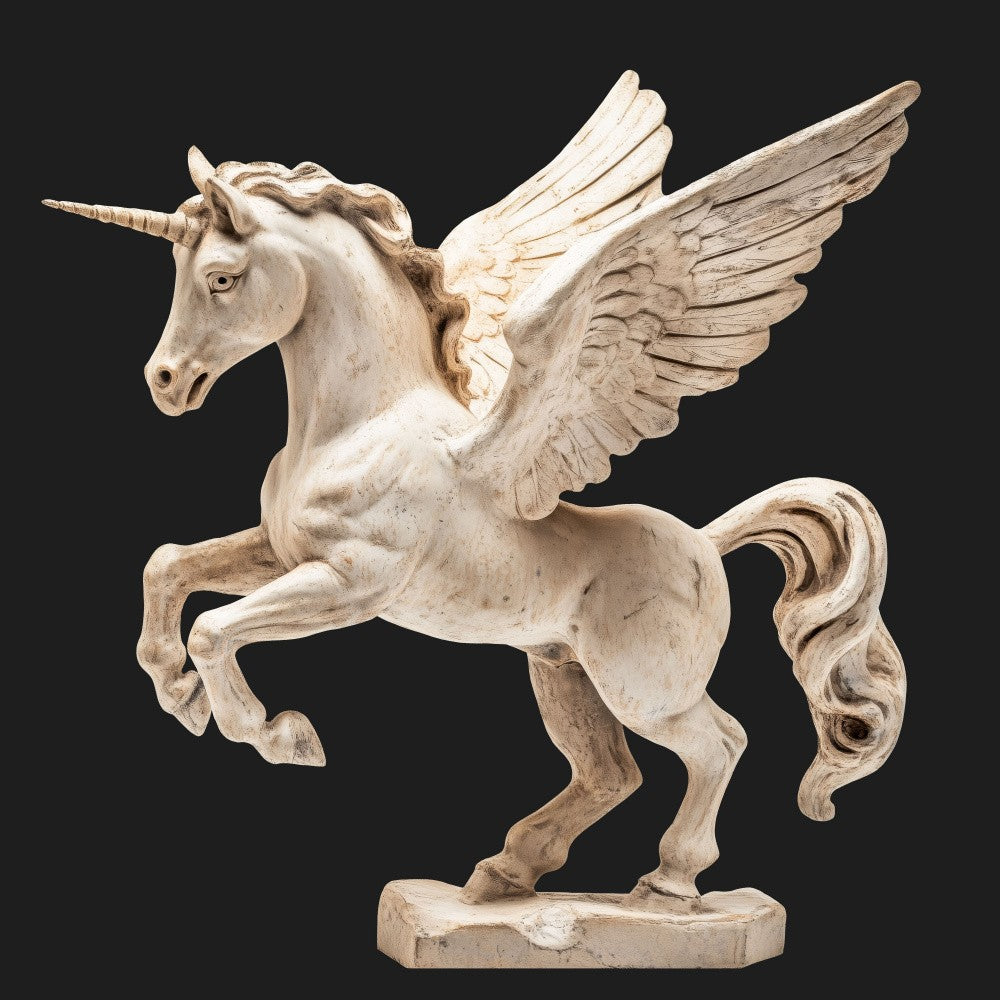 Renaissance Statuette Mythic Unicorn