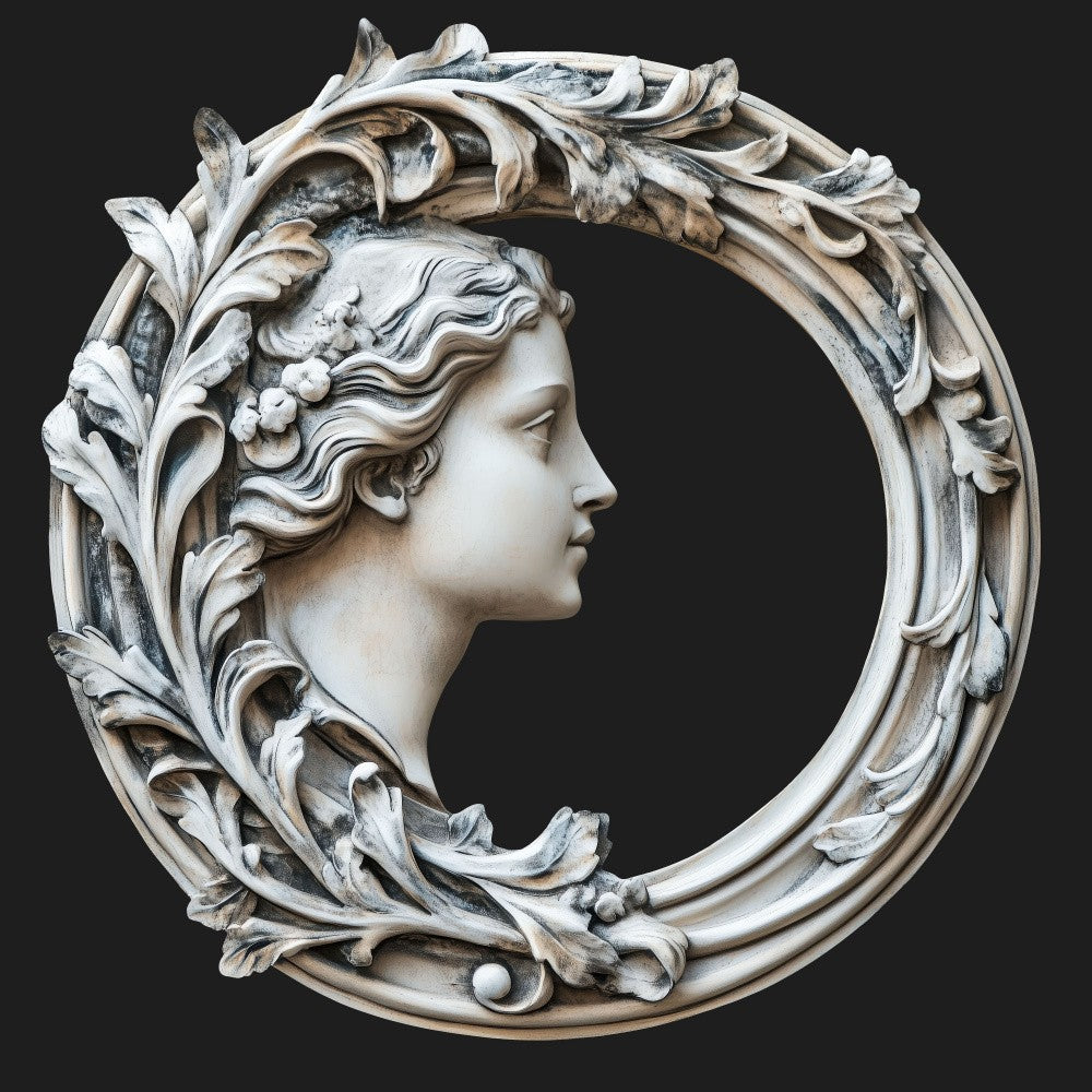 Renaissance Flora's Foliate Roundel