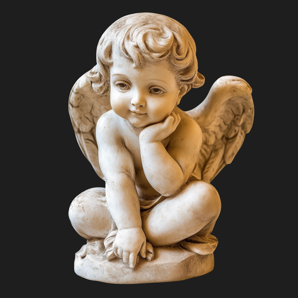 Renaissance Cupid's Respite Statuette