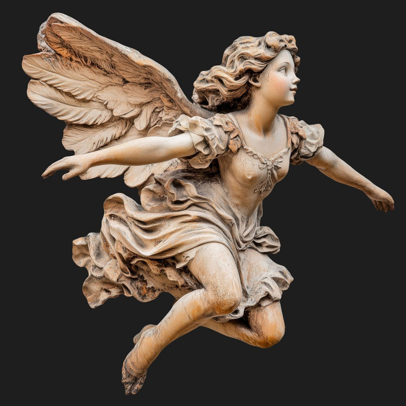 Renaissance Soaring Sprite Sculpture