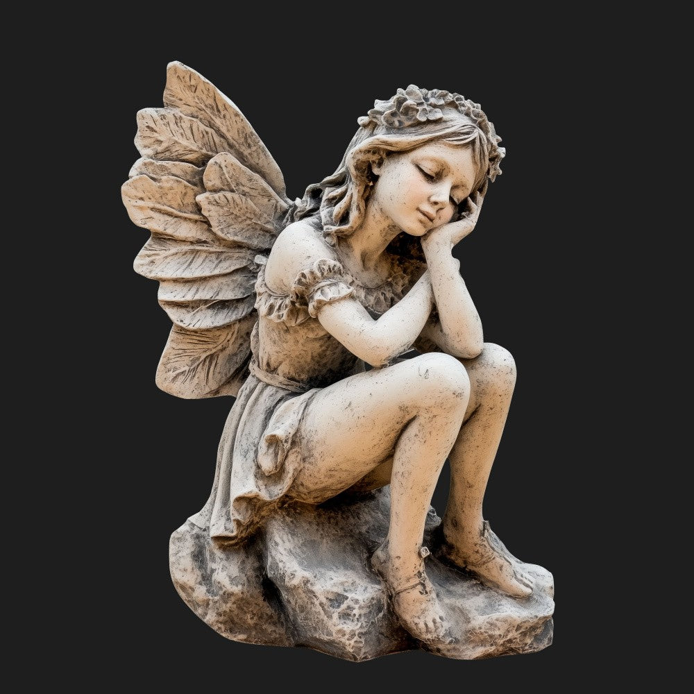 Renaissance Statuette Peaceful Pixie Slumber