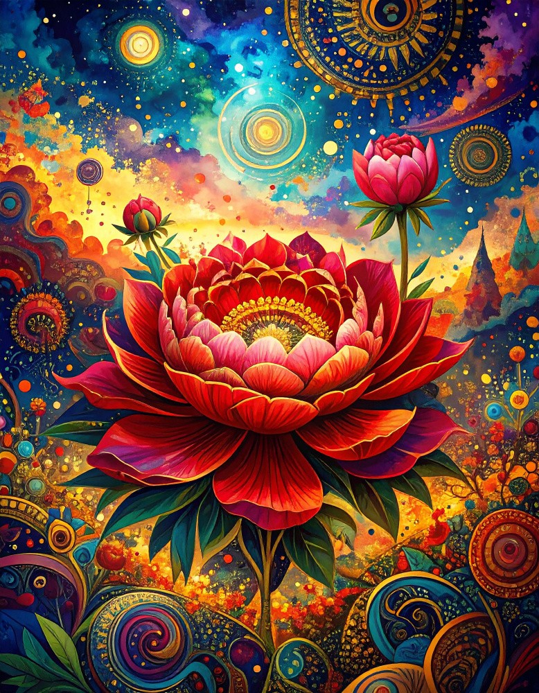 Cosmic Blossom Burst