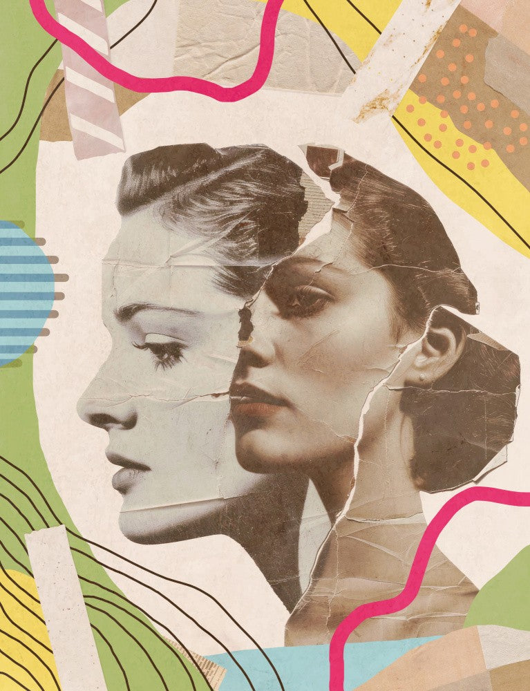 Frauen-Collage