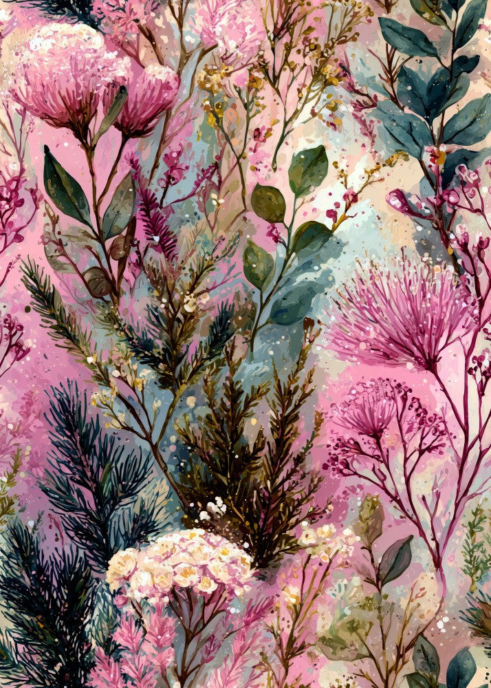 Tropical Vibes Floral Foliage  (10)