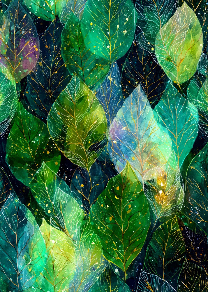 Tropical Vibes Floral Foliage Leaves  (9)