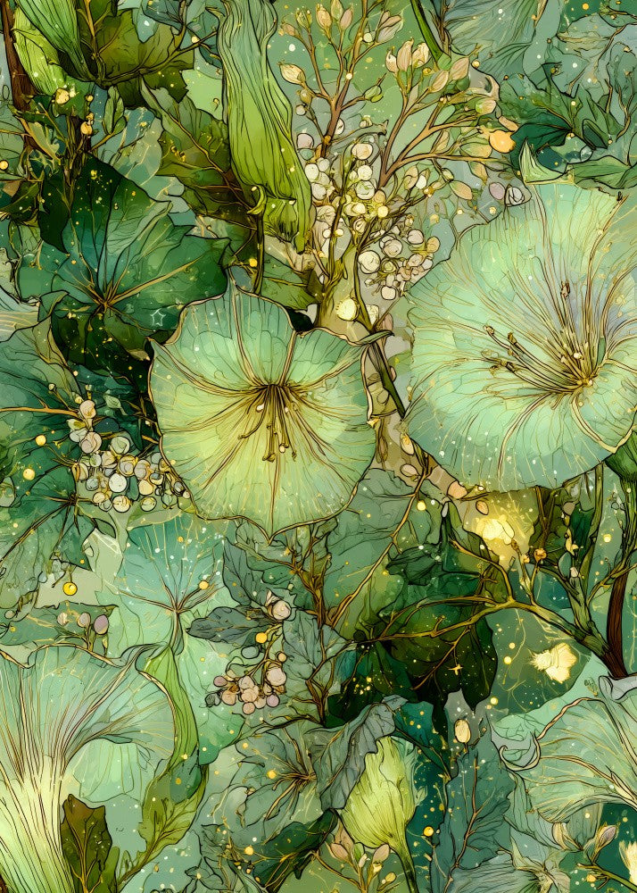 Tropical Vibes Floral Foliage Leaves (15)
