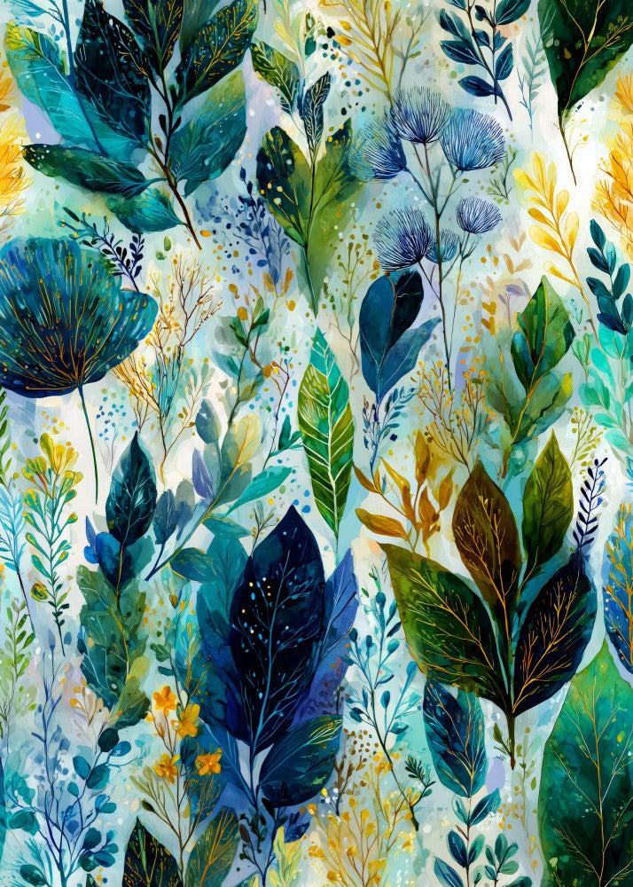 Tropical Vibes Floral Foliage Leaves (18)