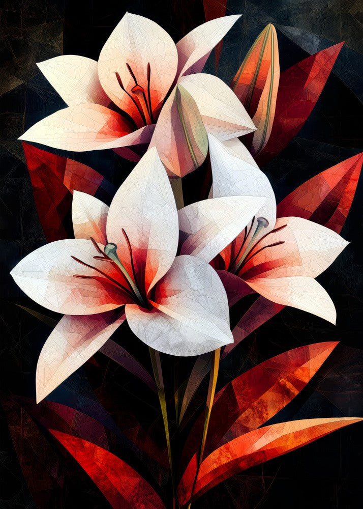 Tropical Vibes Floral Foliage Orchid (21)