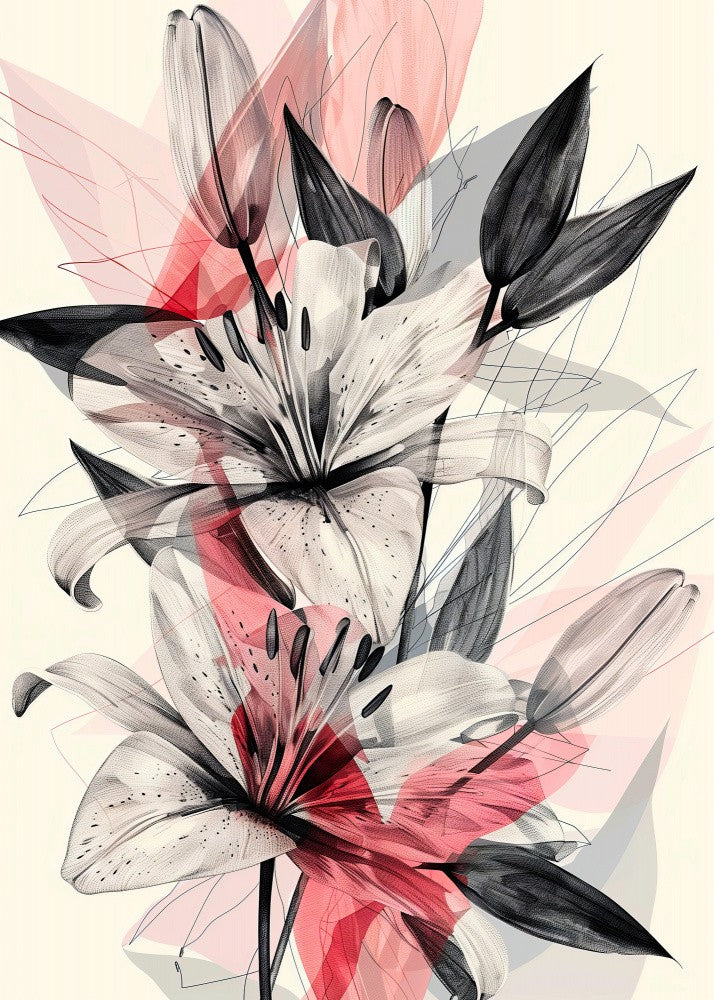 Tropical Vibes Floral Foliage Orchid (25)