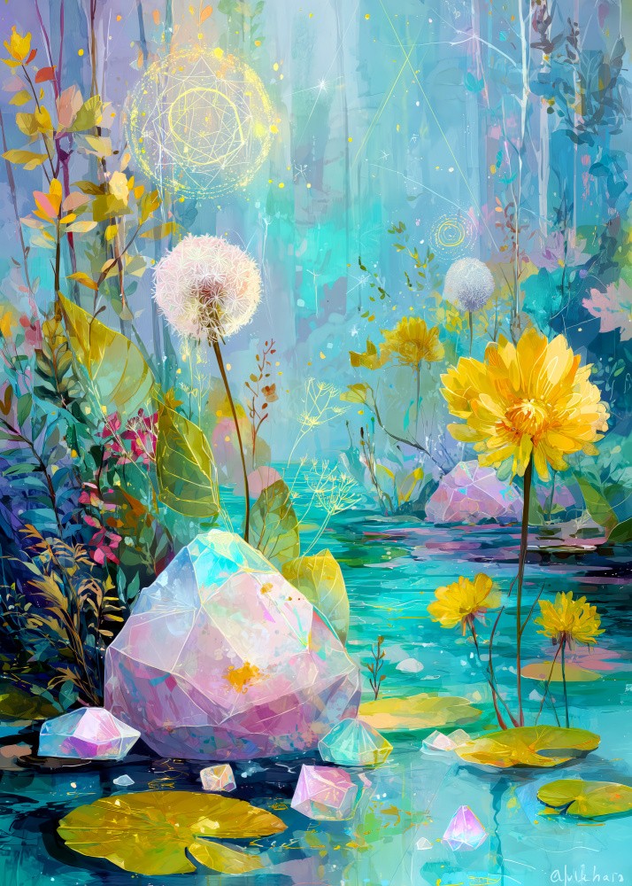 Tropical Vibes Floral Foliage Water Plants (32)