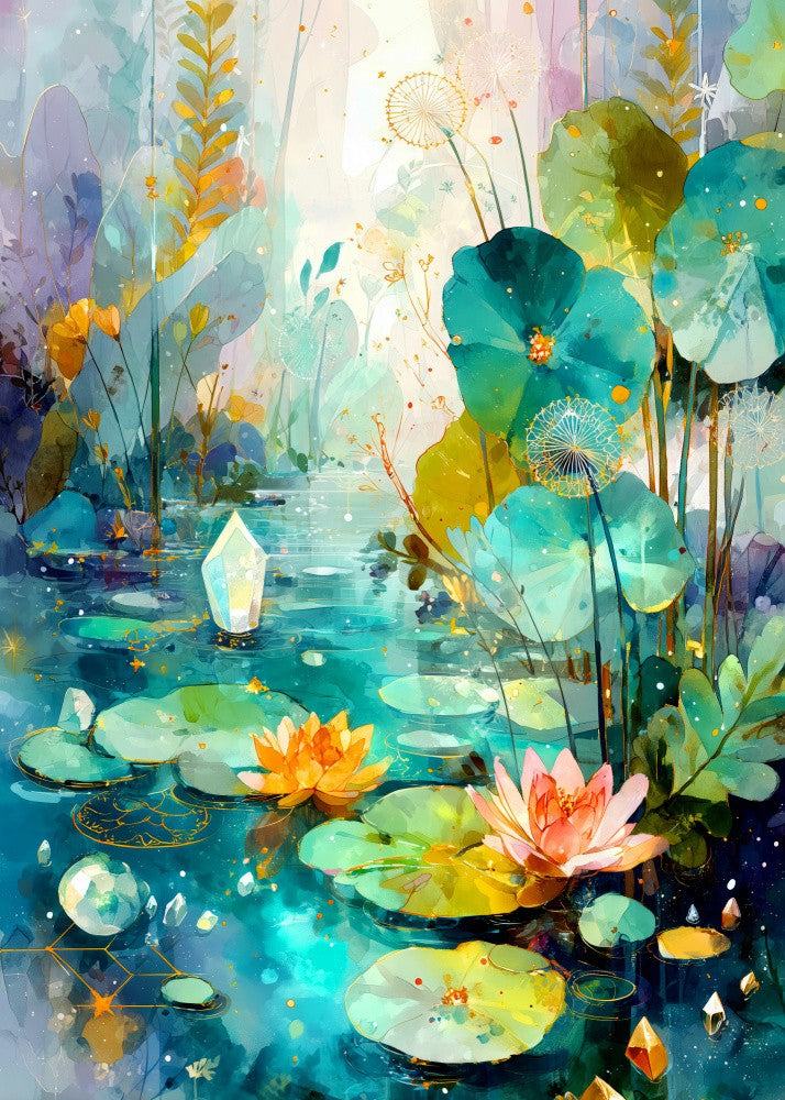 Tropical Vibes Floral Foliage Flower water (34)