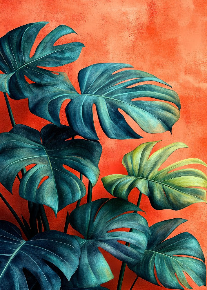 Tropical Vibes Hidden Tropics Monstera Leaves (10)