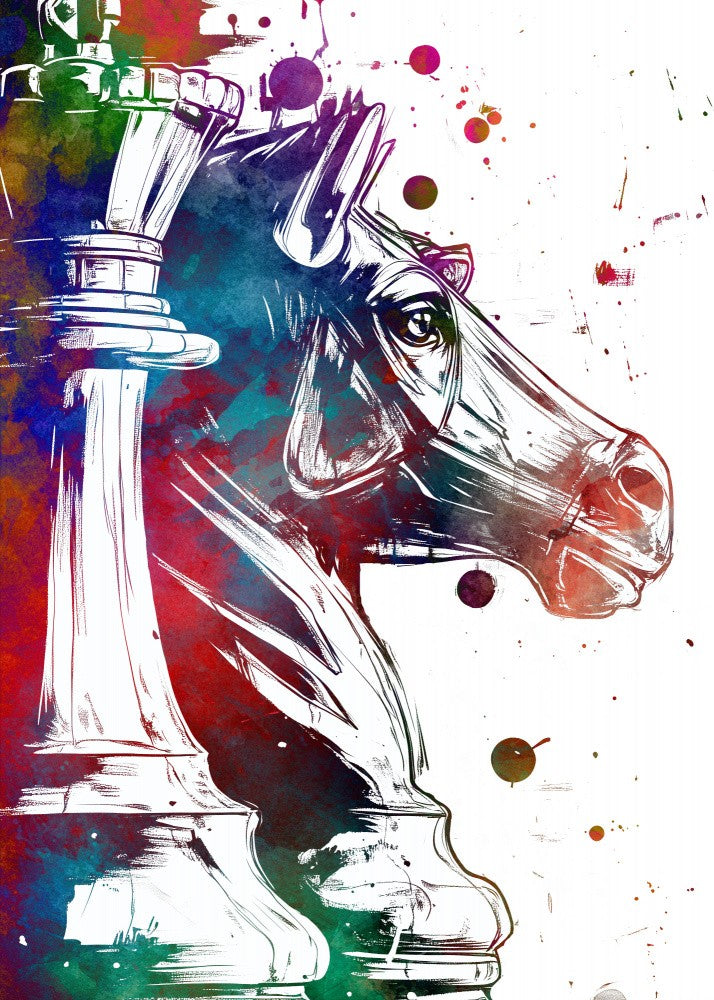 Chess sport art